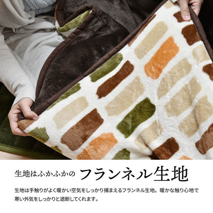 コタツ掛布団 (幅105~120用) UKL-558 コタツ コタツ布団 敷き布団 掛け布団 コタツテーブル コタツチェア ダイニングコタツ ローテーブル ダイニング 暖冬 冬 暖房(代引不可)