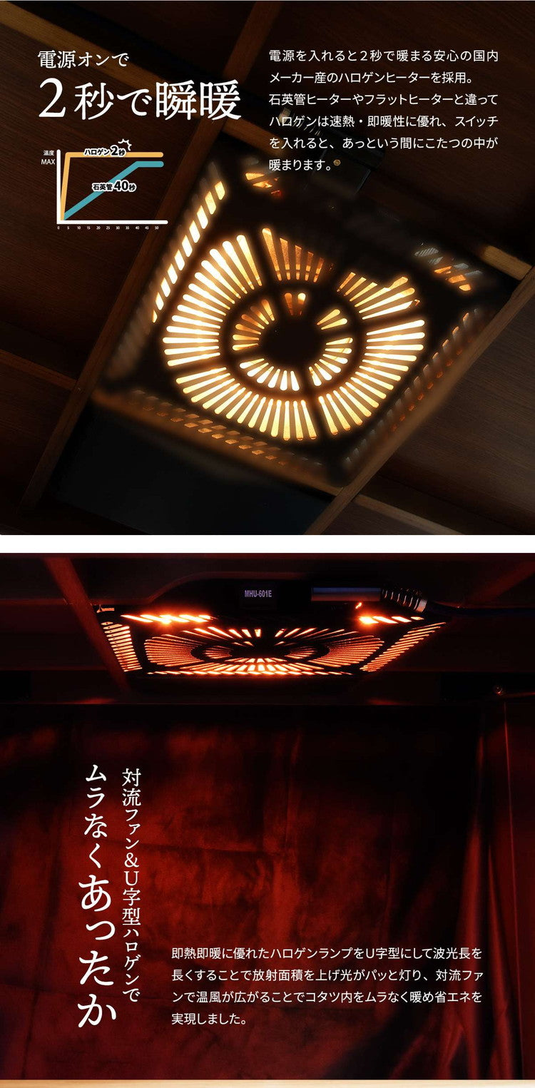 栓柄転写 ハイコタツ幅90×奥行75(2点セット) コタツ コタツ布団 敷き布団 掛け布団 コタツテーブル コタツチェア ダイニングコタツ ローテーブル ダイニング 暖冬 冬 暖房(代引不可)