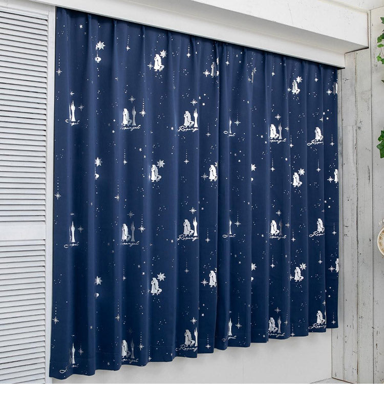 ラプンツェル キラキラ 幅100×丈135cm 2枚セット 正規ライセンス品 公式 ディズニー Disney プリンセス ディズニーキャラ カーテン Disney Princess Rapunzel おしゃれ かわいい 遮光(代引不可)