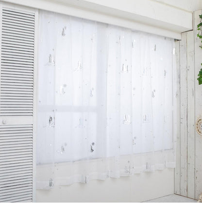 ラプンツェル 幅100cm×丈198cm レース カーテン 2枚セット UVカット率99.9% 外から見えにくい キャラクター ディズニー プリンセス Disney Disney Princess 公式 正規ライセンス品(代引不可)