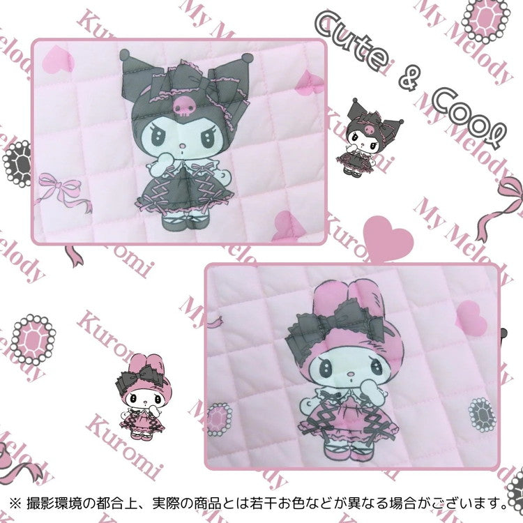 真夜中のメロクロ 冷感敷きパッド 100×205cm シングル ひんやり 接触冷感 マイメロディ クロミ サンリオ 洗える 涼しい マイメロ メロクロ 敷きパッド 涼感パッド 涼感マット 冷感パッド 敷パッド(代引不可)