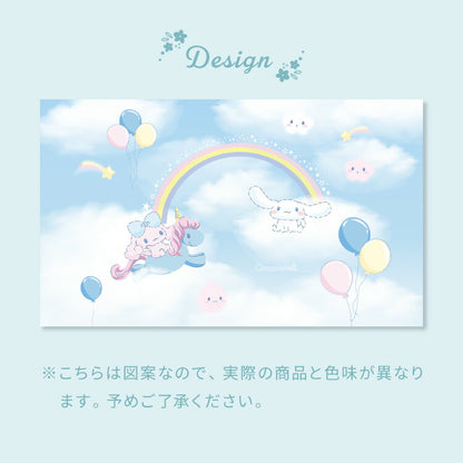 シナモン絵羽レースカーテン 2枚組 100×176cm UVカット 洗える 洗濯 プライバシー 目隠し フック付き カーテン 紫外線 おしゃれ かわいい サンリオ シナモロール ポロン コルネ(代引不可)