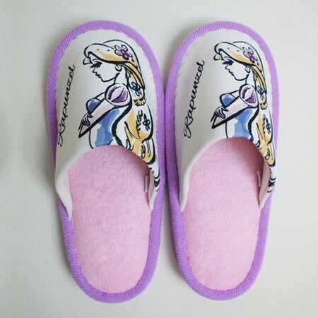 Disney ディズニー ラプンツェル トイレ 蓋カバー&マット トイレフタカバー マット スリッパ トイレカバー キャラクター(代引不可)