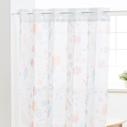 プリンセス 間仕切りカーテン ディズニープリンセス 間仕切りカーテン パタパタカーテン カットできる暖簾 100×180cm 洗濯可(代引不可)