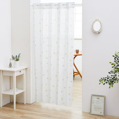 ミッキー ミツマル リーフ 間仕切りカーテン 100×180cm 洗濯可 SB-428-MDisneyzone Disney/ディズニー ミッキーマウス(代引不可)