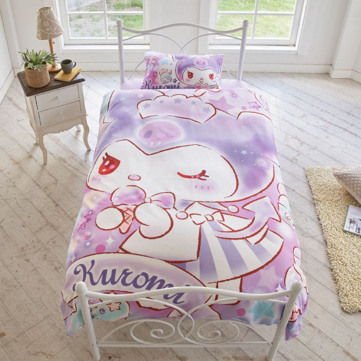 クロミ 布団カバー3点セット シングル Sanriozone Sanrio サンリオ 和式 洋式 布団カバー 掛布団カバー 敷布団カバー 枕カバー(代引不可)