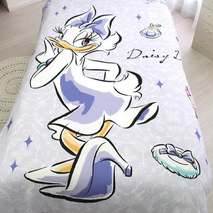 デイジー ディズニー 布団カバー3点セット 丸洗い可 シングル Disney 枕カバー 掛布団カバー シーツ 洋式 和式 布団カバー 敷布団カバー ピローケース(代引不可)