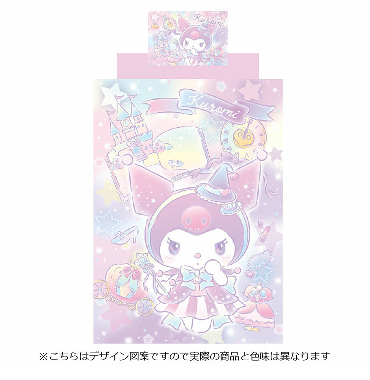 クロミ キャラクター 布団カバー3点セット シングル Sanriozone サンリオ 和式 洋式 布団カバー 掛布団カバー 3点セット ベッドシーツ 敷布団カバー 枕カバー 洗濯可能 マイメロ くろみ メロクロ(代引不可)
