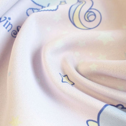 遮光カーテン 2枚組 キキ&ララ 【3サイズ】 幅100cm 丈135cm 丈178cm 丈200cm 遮光2級 遮熱 ウォッシャブル サンリオ(代引不可)