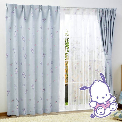 遮光カーテン 2枚組 ポチャッコ 幅100cm 丈135cm 丈178cm 丈200cm 遮光2級 洗える 洗濯 丸洗い サンリオ SanrioZone かわいい(代引不可)