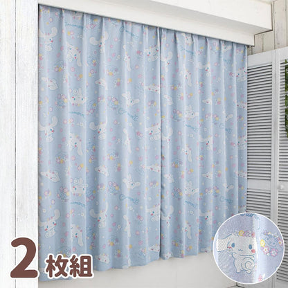 シナモロール シナモン 3サイズ 2級 遮光 遮熱 カーテン 2枚セット サンリオ SanrioZone 丸洗い可 かわいい 女の子 キャラクター おしゃれ かわいい インテリア キャラクター 北欧 キャラ(代引不可)