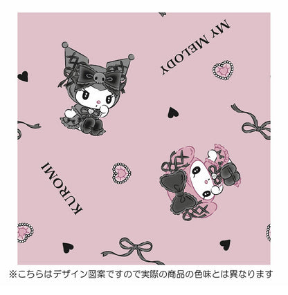 真夜中のメロクロ Sanriozone Sanrio/サンリオ シングル 接触冷感素材 約100cm×205cm ひんやり冷感敷きパッドシーツ ひんやりやわらか 敷パッド 子供部屋 キッズルーム クロミ マイメロディ(代引不可)