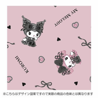 真夜中のメロクロ Sanrio/サンリオひんやり冷感ケット シングル 140×200cm ひんやりケット 接触冷感素材 洗濯可能 ブランケット サンリオ 子供部屋 キッズルーム クロミ マイメロディ(代引不可)