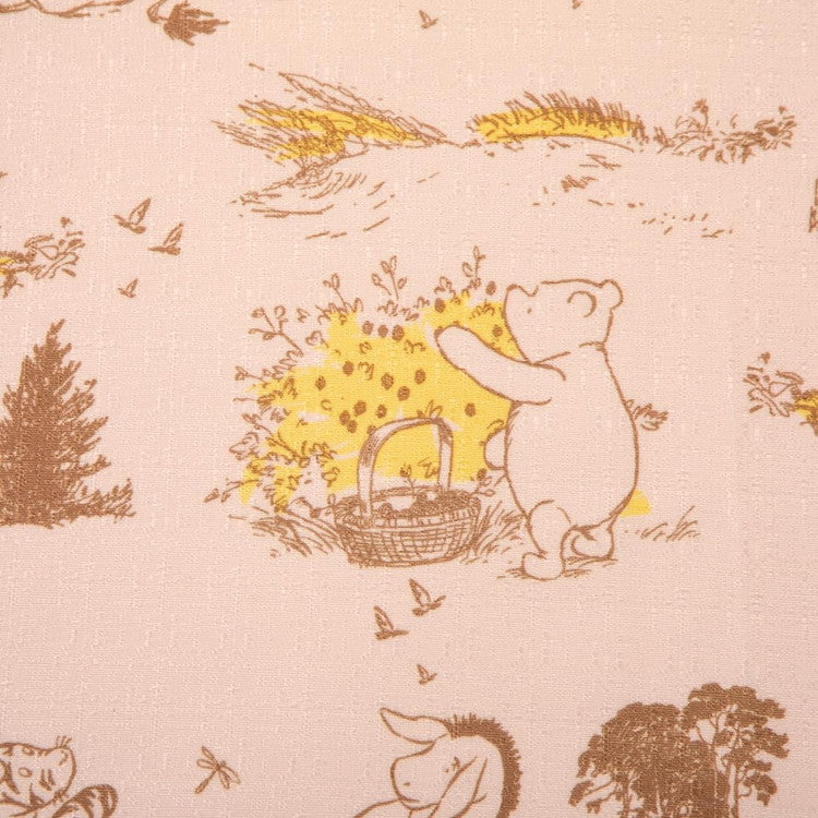 プーさん カフェカーテン 3サイズ 小窓 小さいカーテン 遮熱 断熱 保温 クラシックプー キャラクター 正規ライセンス品 公式 くまのプーさん プー キッチン 洗濯可 出窓 小窓用 目隠し 小さい窓(代引不可)