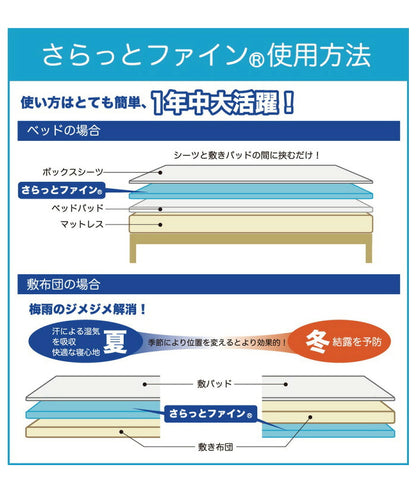 除湿マット 日本製 さらっとファイン センサー付 除湿マット ダブル ダブルサイズ メッシュタイプ 抗菌 消臭 防カビ 除湿 マット ベッドマット 敷きパッド 敷パッド 敷きパット 敷パット 東洋紡