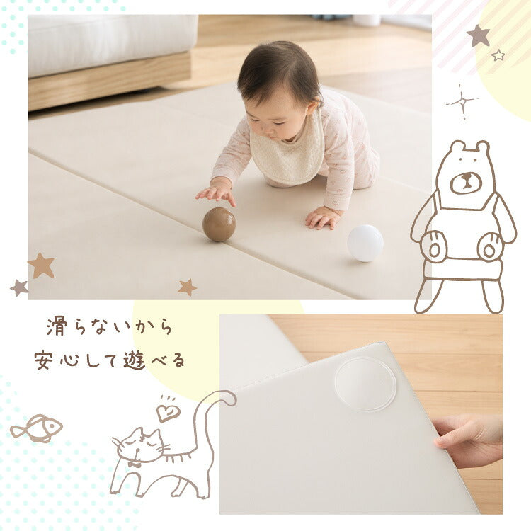 折り畳みマットレス 滑り止めパッド 単品 滑り止め マットレス まっと 折りたたみ 折り畳み 室内マット babynug ベビナグ