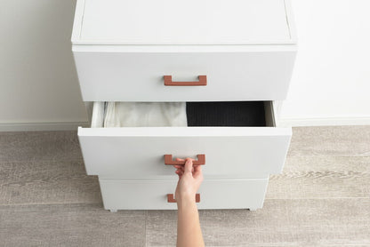 チェスト 4段 脚付き ホコリの入りにくいチェスト LCチェスト 北欧 収納ケース 引き出し ワイド4段 LCC-564 おもちゃ収納 押入れ収納 押し入れ収納 収納ボックス クローゼット収納 サンカ(代引不可)