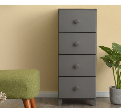 日本製 収納ケース チェスト 幅34cm 4段 ルームス コンベッソ ROOM'S convesso リビングチェスト サニタリーチェスト 収納ボックス 衣装ケース タンス クローゼット サンカ(代引不可)