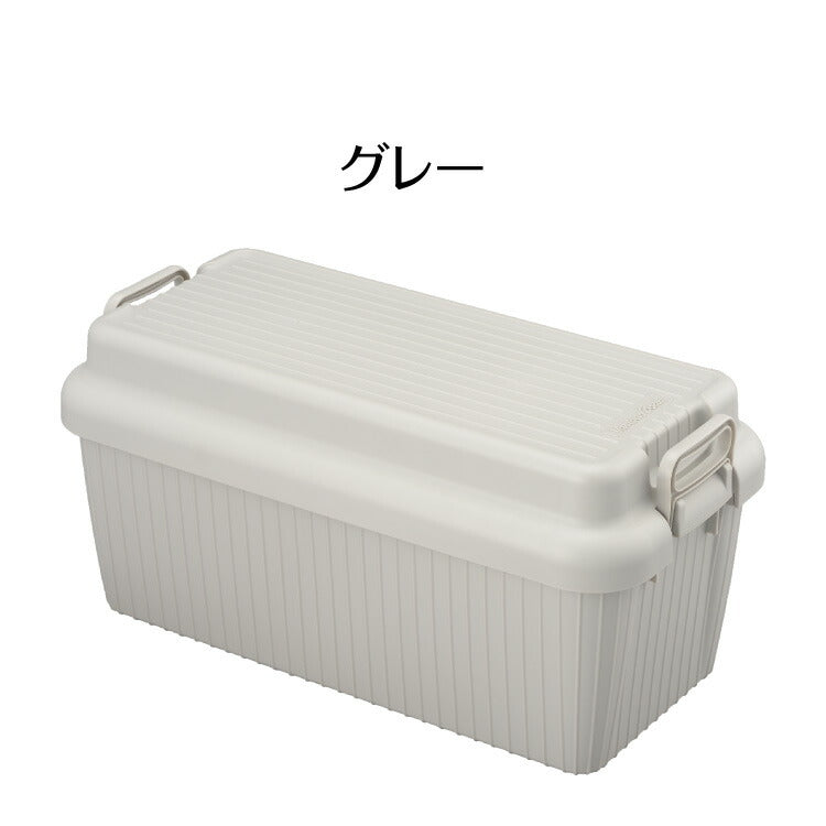 コンテナボックス 蓋付き ベリアスボート Lサイズ 収納ボックス 収納ケース VA-L アウトドア キャンプ ベンチ 頑丈 丈夫 スツール 収納BOX おしゃれ サンカ(代引不可)