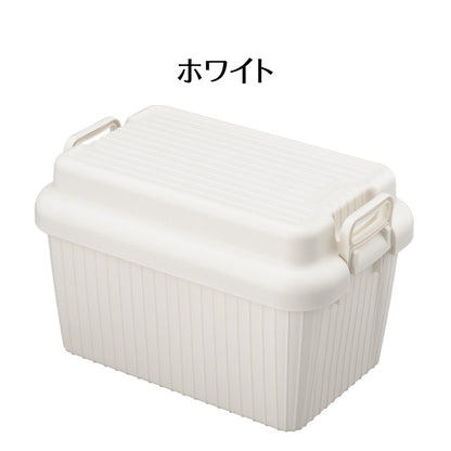 2個セット コンテナボックス 蓋付き ベリアスボート Mサイズ 収納ボックス 収納ケース VA-M アウトドア キャンプ ベンチ 頑丈 丈夫 スツール 収納BOX おしゃれ サンカ(代引不可)