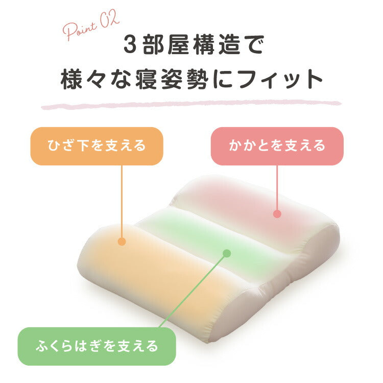 日本製 もちもち足まくら 枕 枕難民 フィット フィット感 体圧分散 デスクワーク レーヨン カバー付き 足枕 マクラ まくら 寝具 ギフト プレゼント 贈り物(代引不可)