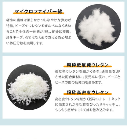 2個組 枕 空間fitの夢まくら プレミアム 日本製 洗える カバー付き 肩こり 首こり ゆめまくら 夢枕 フィット 体圧分散 安眠 ギフト プレゼント(代引不可)