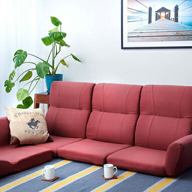 ソファ ソファー ローソファ ローソファー 3人掛け 4人掛け リクライニング フロアコーナーソファ コーナーソファ コーナーソファー フロアソファ ロースタイル【Beek】ベーク(代引不可)