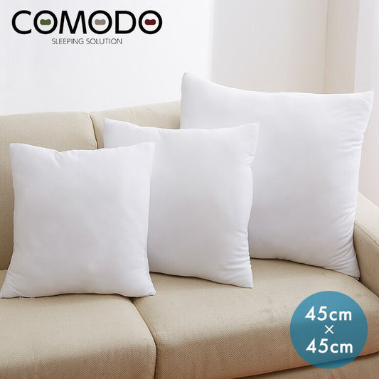 【COMODO】 ヌードクッション 45×45cm CMM4545 日本製 国産 ホテル 枕 クッション まくら 安眠