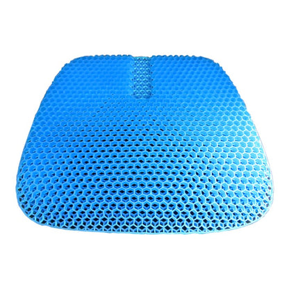 ジェル クッション CT013 大きめサイズ 体圧 分散 通気性 2重構造 腰 椅子 デスクワーク 尻 負担 軽減 勉強 仕事 運転 座布団(代引不可)