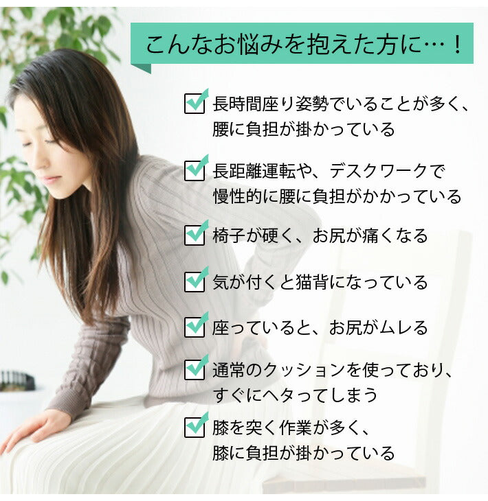 ジェル クッション CT013 大きめサイズ 体圧 分散 通気性 2重構造 腰 椅子 デスクワーク 尻 負担 軽減 勉強 仕事 運転 座布団(代引不可)