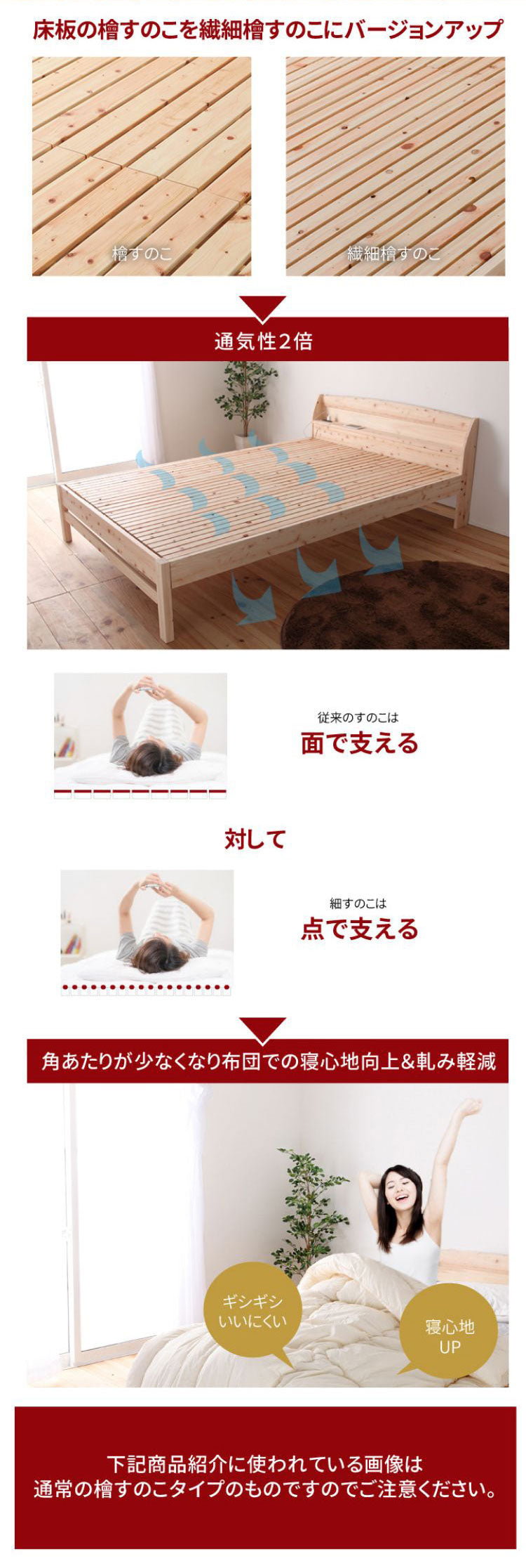 源ベッド TCB223繊細すのこ D 夜香プレミアム628 ダブル マットレス付き マットレスセット マットレス付きベッドフレーム マットレス付きベッド ベッド 寝具 インテリア 家具(代引不可)