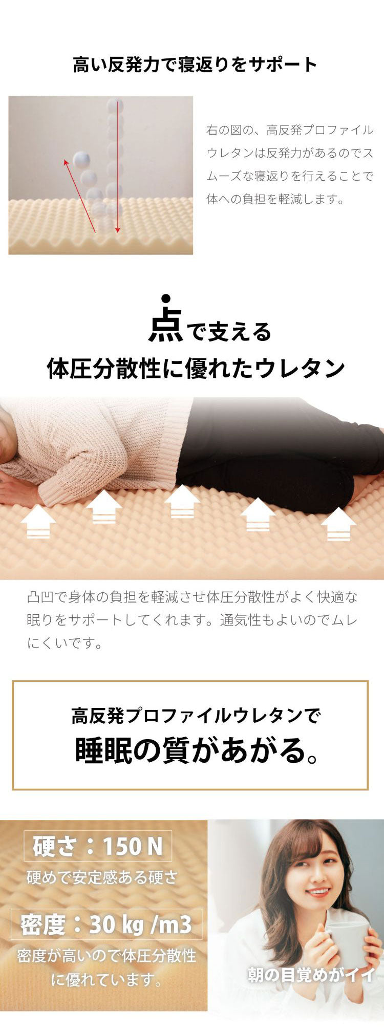 マットレス セミダブル 国産ポケットコイルマットレス 夜香プレミアム 敷布団 敷き布団 マット 寝具 インテリア 家具 日圧縮P628 夜香プレミアム2 国産マット SD セミダブルサイズ SDサイズ(代引不可)