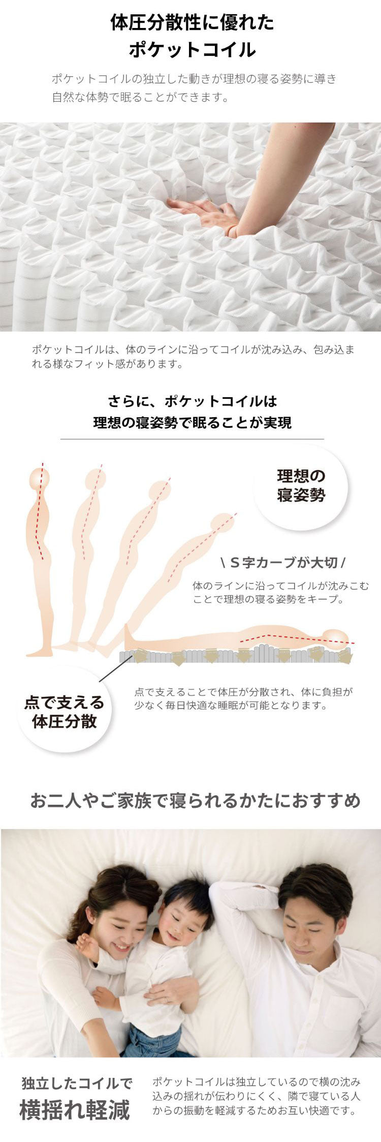 マットレス クイーン 国産ポケットコイルマットレス 夜香プレミアム 敷布団 敷き布団 マット 寝具 インテリア 家具 日圧縮P628 夜香プレミアム2 国産マットQ(160幅) クイーンサイズ Qサイズ(代引不可)