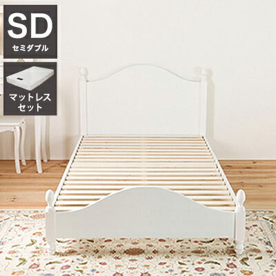 源ベッド BCB30 SD 夜香ハイグレードWH ソフト レギュラー ハード セミダブル マットレス付き マットレスセット マットレス付きベッドフレーム マットレス付きベッド ベッド 寝具 インテリア 家具(代引不可)