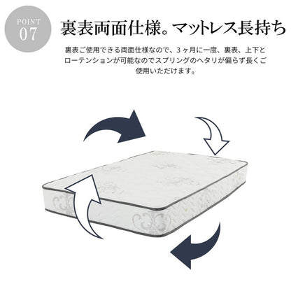 マットレス セミダブル デラックス 国産マットレス SD ソフト ベッド ベット 寝具 インテリア 家具 新生活 一人暮らし(代引不可)