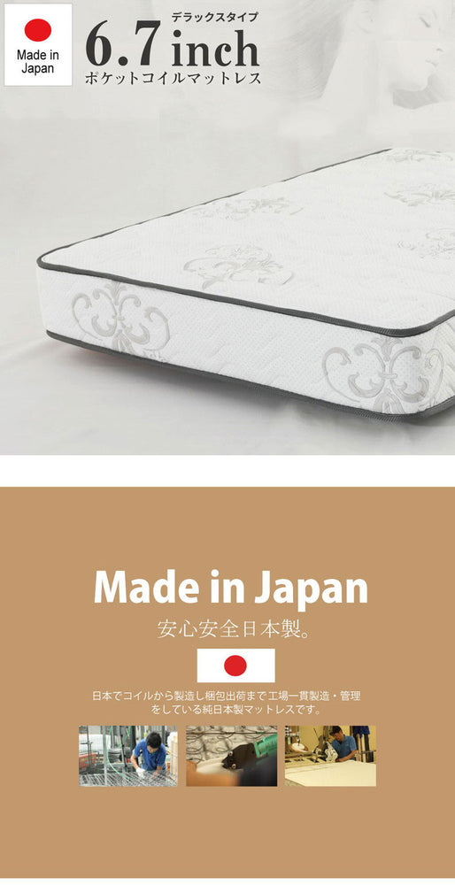 源ベッド TCB231 SD 日Pデラックス ソフト ハード セミダブル マットレス付き マットレスセット マットレス付きベッドフレーム マットレス付きベッド ベッド 寝具 インテリア 家具(代引不可)