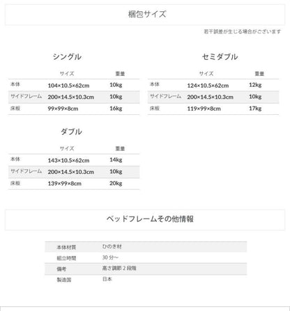 源ベッド TCB235 S 繊細すのこ 日Pデラックス ソフト ハード シングル マットレス付き マットレスセット マットレス付きベッドフレーム マットレス付きベッド ベッド 寝具 インテリア 家具(代引不可)