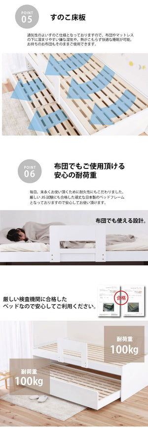 源ベッド VQ927 S 夜香ハイグレードWH ソフト レギュラー ハード*2 シングル マットレス付き マットレスセット マットレス付きベッドフレーム マットレス付きベッド ベッド 寝具 インテリア 家具(代引不可)