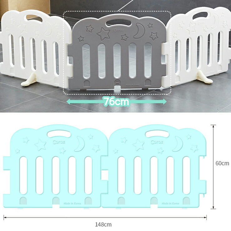 ベビーサークル caraz カラズ 従来型 足 2個セット スタンドオプション ベビーゲート  プレイヤード 柵 パネル ゲート 仕切り ベビー キッズ 赤ちゃん 北欧 おしゃれ (代引不可)