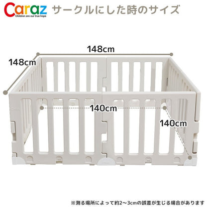 【固定ホルダー付き】 ベビーサークル MODERN 8枚セット ドア付き ベビーゲート 柵 パネル 仕切り ケージ 韓国インテリア ベビー 赤ちゃん キッズ 出産祝い プレゼント caraz カラズ(代引不可)