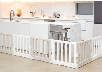 【固定ホルダー付き】 ベビーサークル MODERN 扉付き10枚セット ドア付き ベビーゲート 柵 パネル 仕切り ケージ 韓国インテリア ベビー 赤ちゃん キッズ 出産祝い プレゼント caraz カラズ(代引不可)