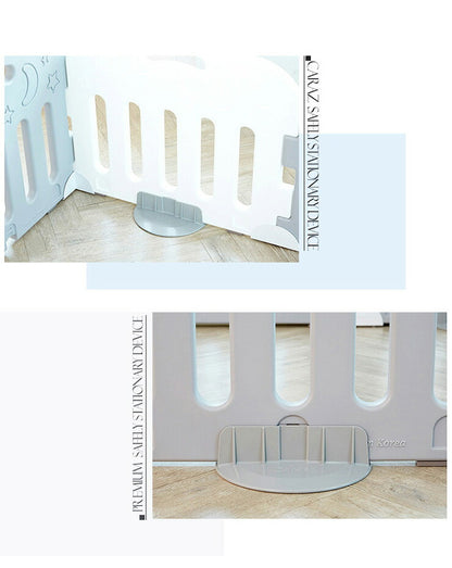 ベビーサークル caraz カラズ 円盤型 足 2個セット スタンドオプション ベビーゲート プレイヤード 柵 パネル ゲート 仕切り ベビー キッズ 赤ちゃん 北欧 おしゃれ (代引不可)