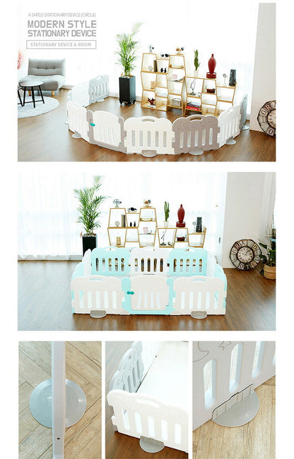 ベビーサークル caraz カラズ 円盤型 足 2個セット スタンドオプション ベビーゲート プレイヤード 柵 パネル ゲート 仕切り ベビー キッズ 赤ちゃん 北欧 おしゃれ (代引不可)