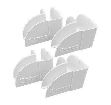 ベビーサークル caraz カラズ 固定ホルダー 角型 4個 セット スタンドオプション 追加用 ホルダー 滑り止め 連結 固定 柵 仕切り ベビー キッズ 赤ちゃん 北欧 おしゃれ (代引不可)