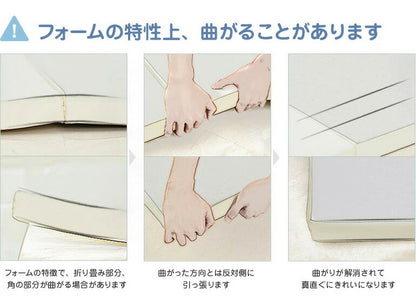 抗菌 プレイマット 4段 140×200cm 厚さ4cm 防炎 ノンホルム 防音 防水 ベビーマット フロアマット ジョイントマット(代引不可)