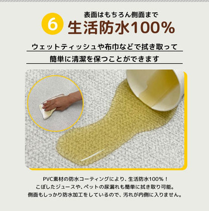 2枚セット 抗菌 ペットマット 140×170×0.5cm 床暖房対応 ノンホルム 防炎 犬 猫 防水 マーブル 大理石調 フローリング ペット マット 滑り止め 大判 pvcマット プレイマット(代引不可)