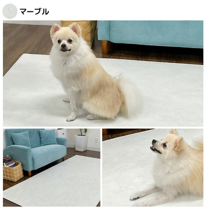 抗菌 ペットマット 65×180×0.5cm 床暖房対応 ノンホルム 防炎 犬 猫 防水 マーブル 大理石調 フローリング ペット マット 滑り止め 大判 pvcマット プレイマット(代引不可)