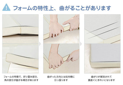 プレイマット ベビーサークル用 140×213×4cm 3段 ノンホルム 防炎 防音 厚手 折りたたみ 防水 すべり止め キッズ caraz 洗える(代引不可)