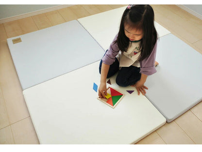 ジョイントマット プレイマット 1枚 防炎 ノンホルム 防音 厚さ4cm 71×71cm フロアマット パズルマット ベビーサークル対応(代引不可)