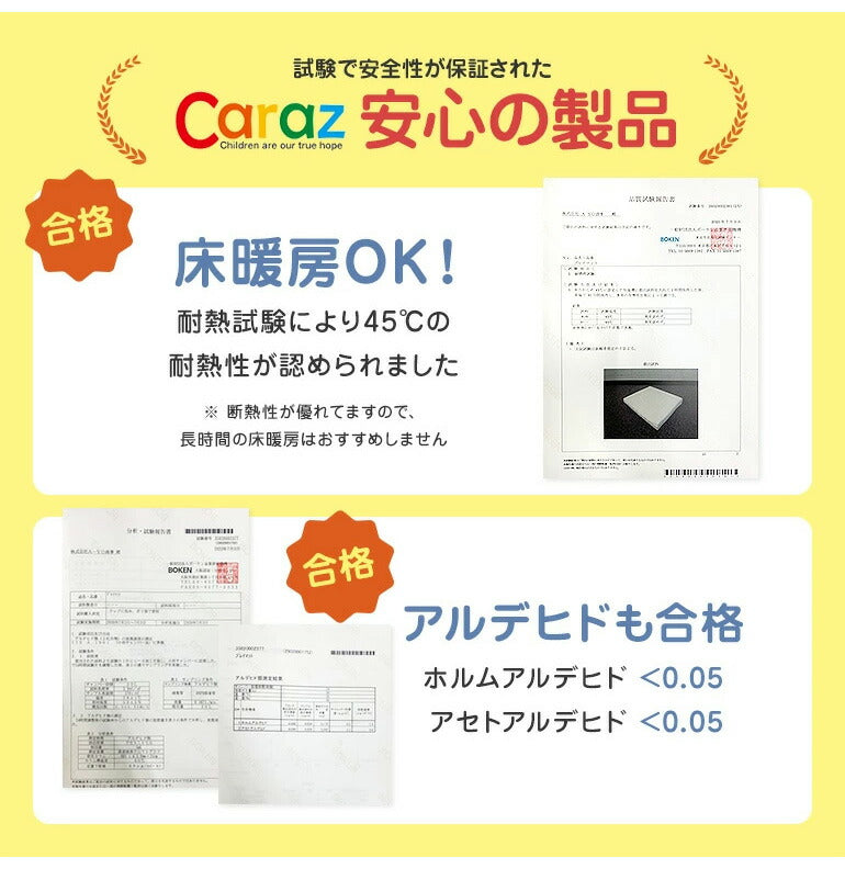 ジョイントマット プレイマット 1枚 防炎 ノンホルム 防音 厚さ4cm 71×71cm フロアマット パズルマット ベビーサークル対応(代引不可)